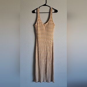 Striped Midi Dress